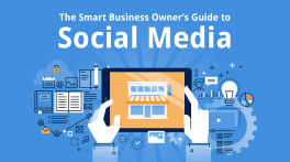 Cover design for The smart business owner's guide to social media
