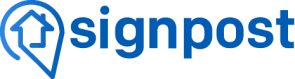 Logo for Hibu's trusted provider, Signpost