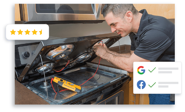 appliance repair small business grows with Hibu's marketing help