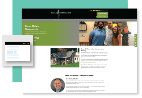 Mahle Chiropractic website and online presence growth