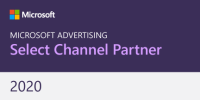 Microsoft Advertising Select Channel Partner official badge