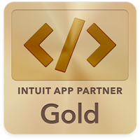 Intuit App Partner Gold status badge