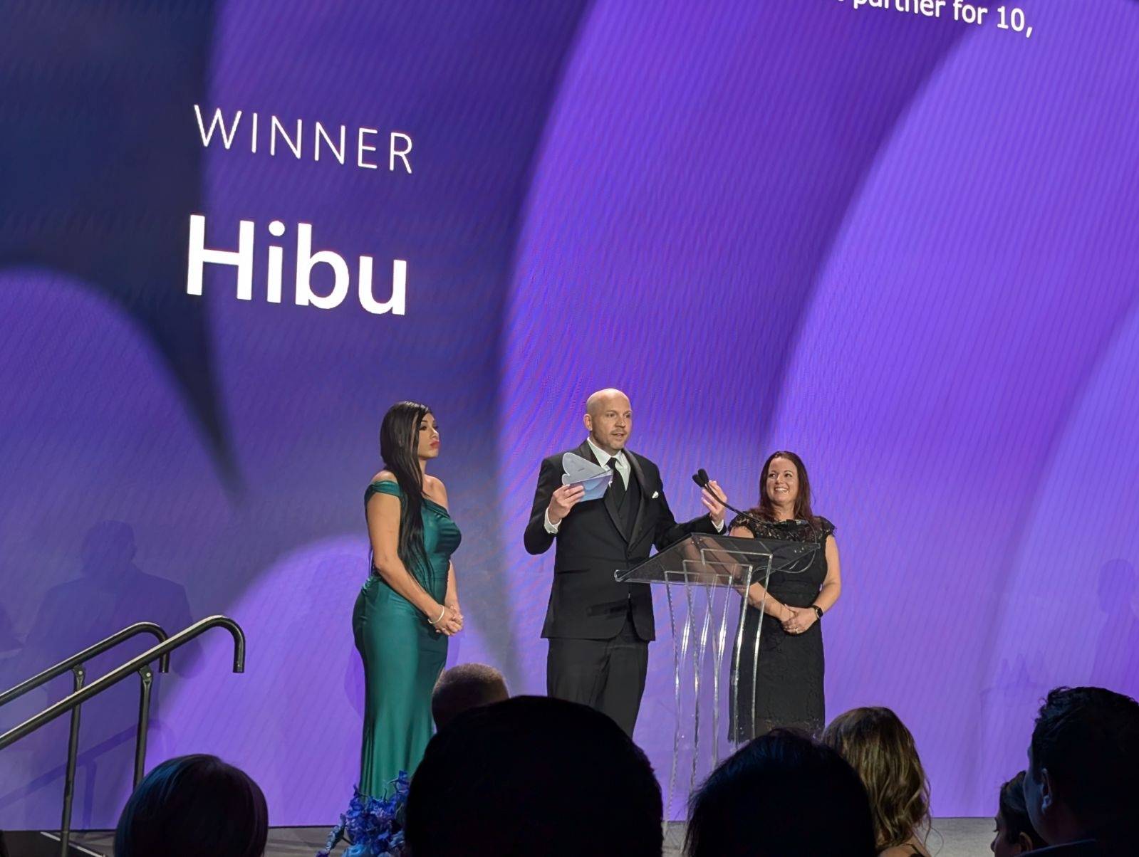 2024 Microsoft Awards Winner - Hibu - Craig Plummer and Gina Young