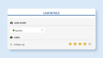 Dashboard - Lead Details
