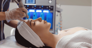 Medical Spa patient receiving treatment